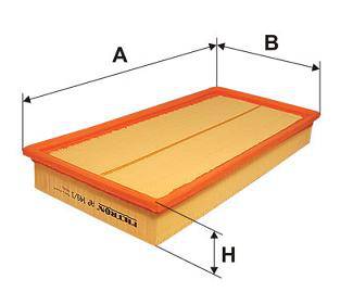 FILTR VZDUCHU octavia 1.6-74/1.8/1.9