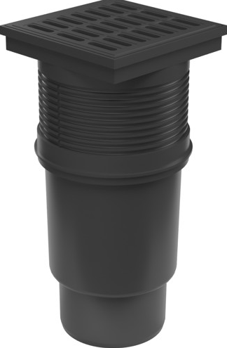 Kanalizačný vpust - spodný D110 suchý