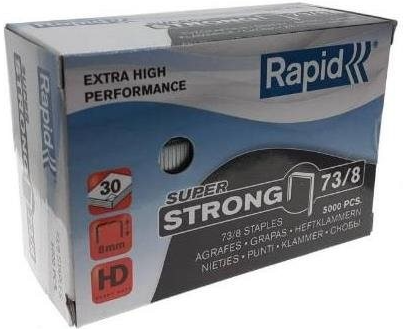 ***NÁZESpony Super Strong, 73/12 mm, 5000 ks, krabička, RAPIDV PRODUKTU