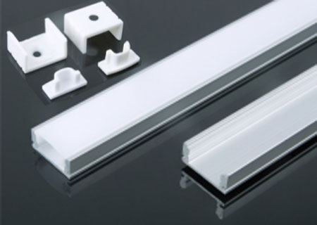 Hliníková lišta - Alu profil MS-509 pre LED pásik 8-10mm, dĺžka 2m
