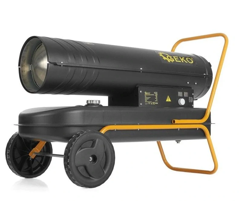 Teplovzdušná naftová turbína s termostatom 65kW GEKO