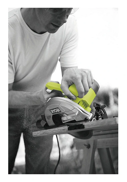 Elektrická okružná píla s laserom Ryobi RCS1600-KSR, 1600W, 190mm