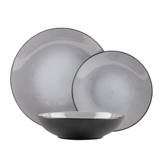 Berlingerhaus Jídelní sada talířů 18 ks Aspen Collection lesklá BH-10004