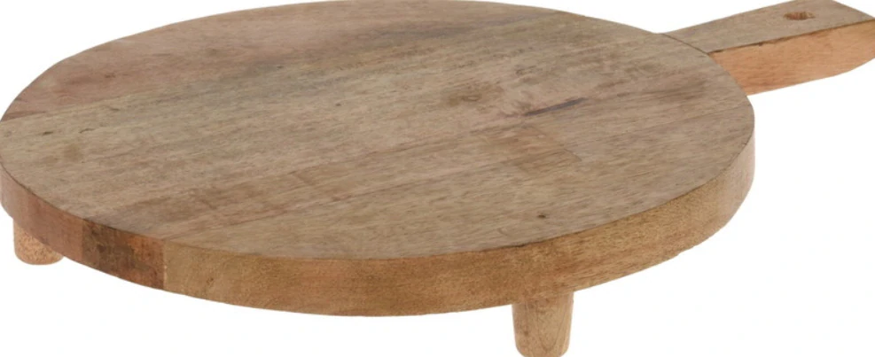 EXCELLENT Doštička na krájanie servírovacie mangové drevo 30 cm KO-A65000750