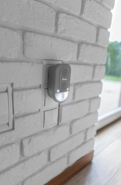 Elektrický odpudzovač hlodavcov s LED lampou