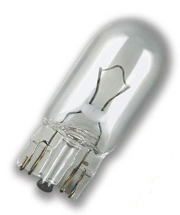 ŽIAROVKA 12V 2W CELOSKLO