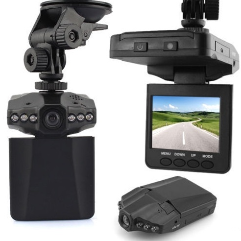 Autokamera LCD 6LED IR Traffic - SK