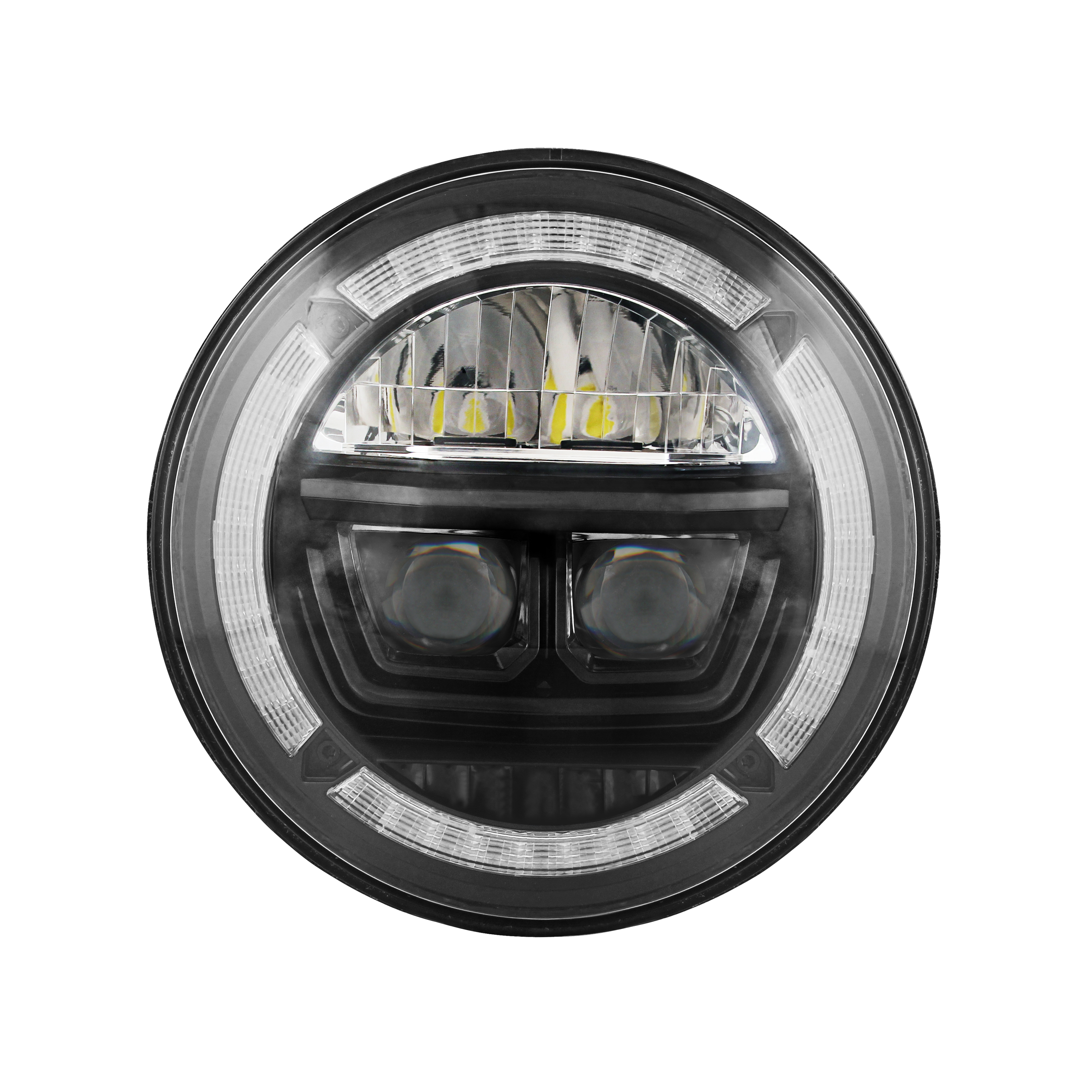 LED světlo na motorku - Angel Eyes 7"