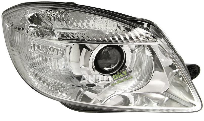 SVĚTLO fabia2/roomster PP čočka H7 10-