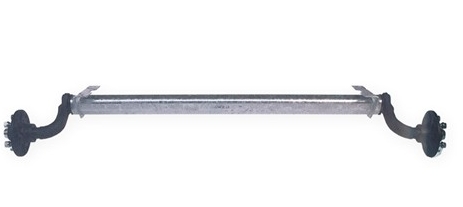 Náprava pro přívěsný vozík 750 Kg 1700mm