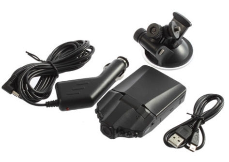 Autokamera LCD 6LED IR Traffic - CZ