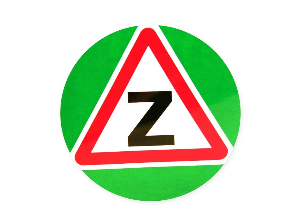 Samolepka ZAČIATOČNÍK, priemer 150 mm