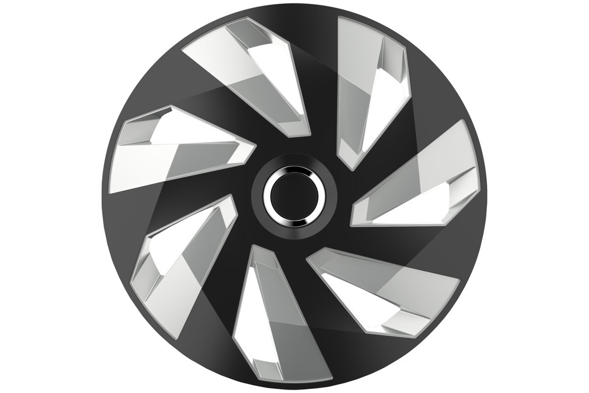 Poklice VECTOR RC 13 black/silver