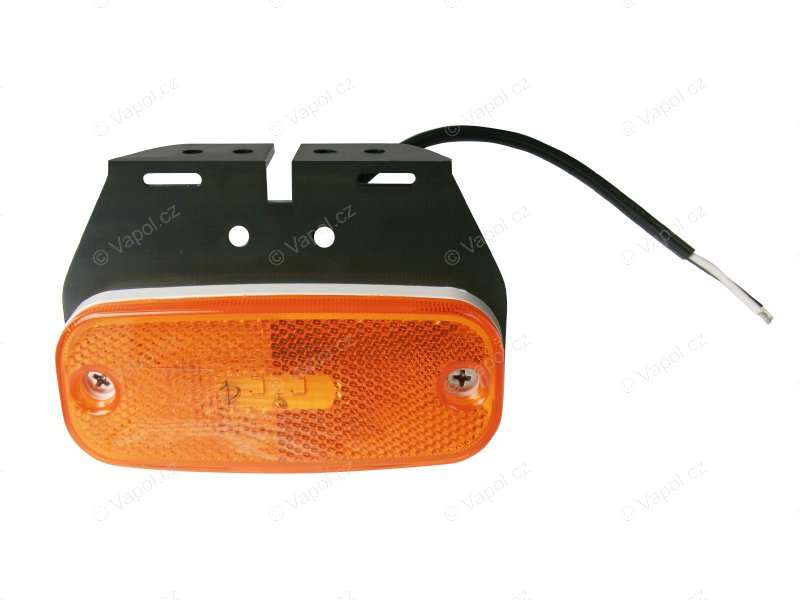 Pozičné LED svetlo oranžové s držiakom, MULTIPA