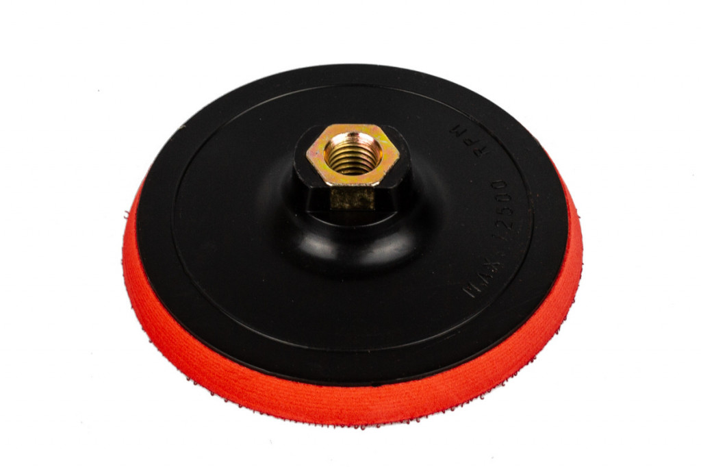 Tanier leštiaci/brúsiaci so suchým zipsom 125mm x M14 - HT560103