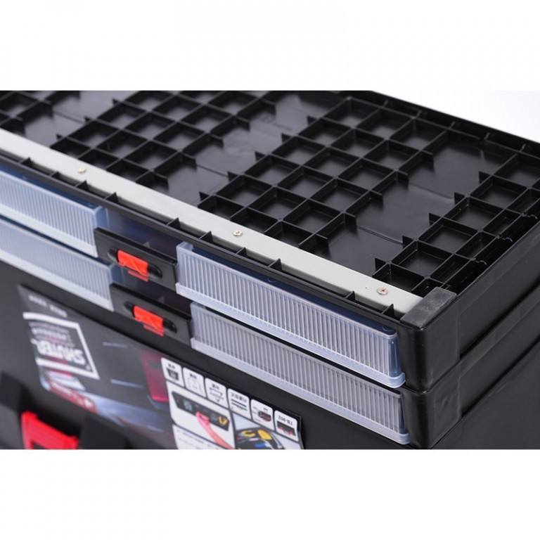 Box / Kufor na náradie s 2 výplňami - TB-802