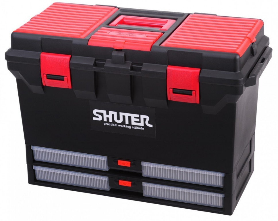 Box / Kufor na náradie s 2 výplňami - TB-802