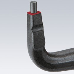 Vnútorné zahnuté kliešte na poistné krúžky 165 mm - 4841J21 Knipex