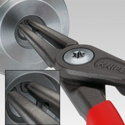 Vnútorné zahnuté kliešte na poistné krúžky 165 mm - 4841J21 Knipex