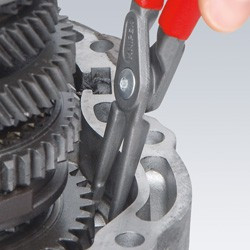 Vnútorné zahnuté kliešte na poistné krúžky 165 mm - 4841J21 Knipex