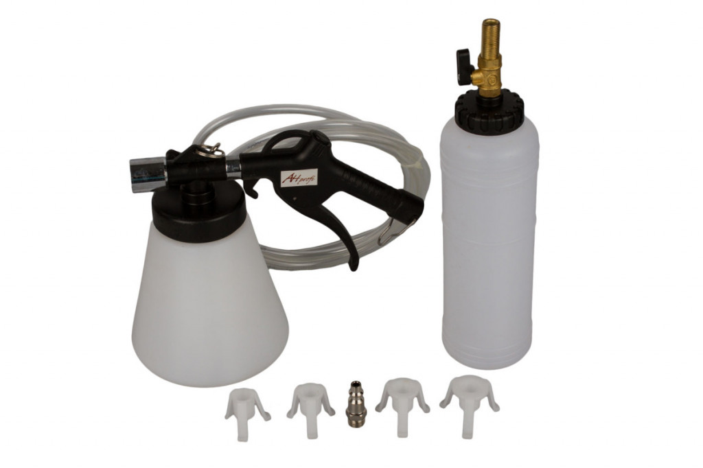 Odsávačka brzdovej kvapaliny 1l + plniaca fľaša - AH040424