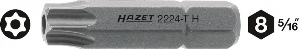 Nadstavec (bit) TORX® Hazet 2224-T45H - HA049974
