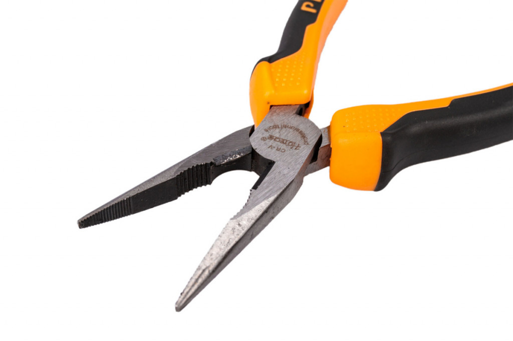 Polguľaté rovné kliešte 160 mm HOTECHE - HT100143