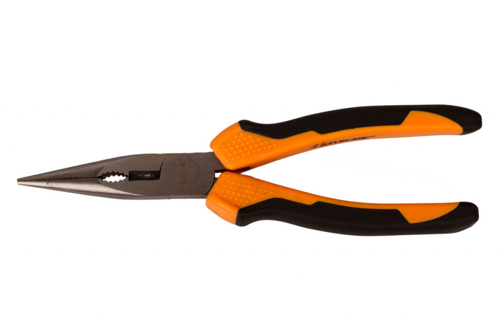 Polguľaté rovné kliešte 200 mm HOTECHE - HT100145
