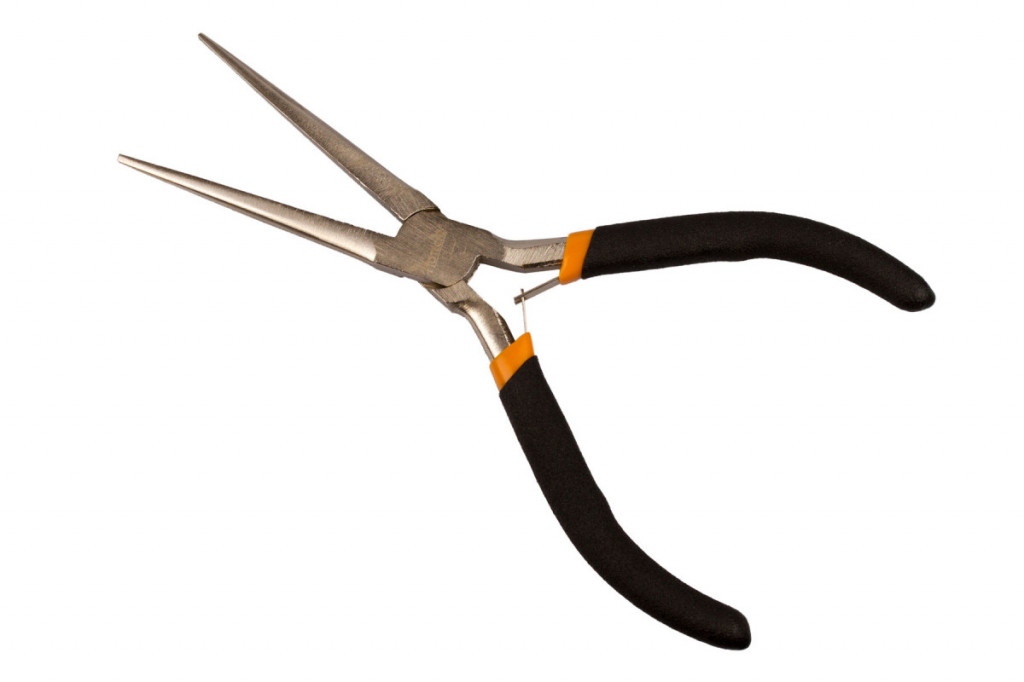 Polguľaté mini kliešte 150 mm - HT100901E