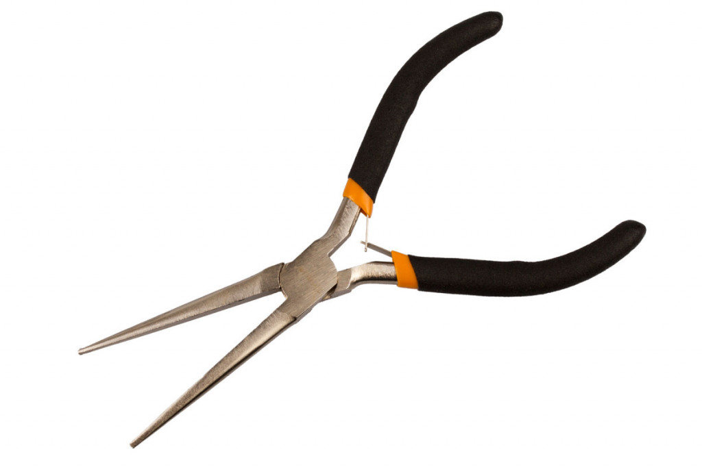 Polguľaté mini kliešte 150 mm - HT100901E