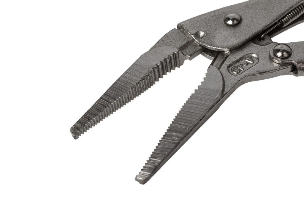Samosvorné kliešte s predĺženou čeľusťou 220 mm - HT110301