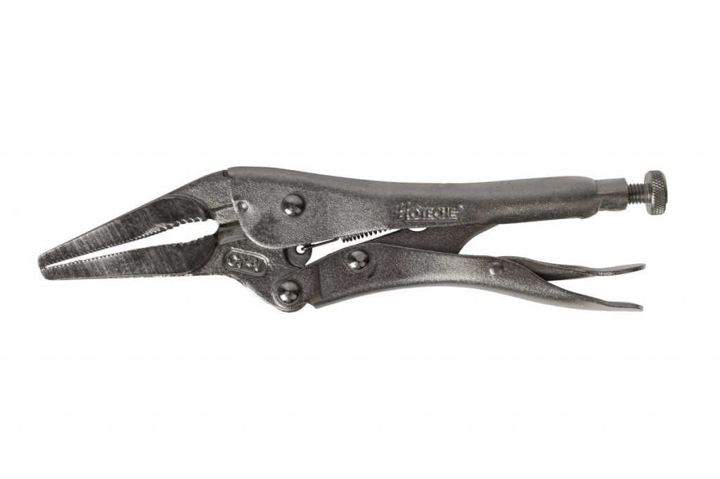Samosvorné kliešte s predĺženou čeľusťou 220 mm - HT110301