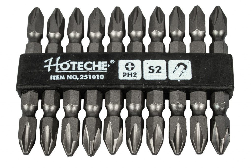 Súprava krížových obojstranných bitov, 10 ks - HT251010