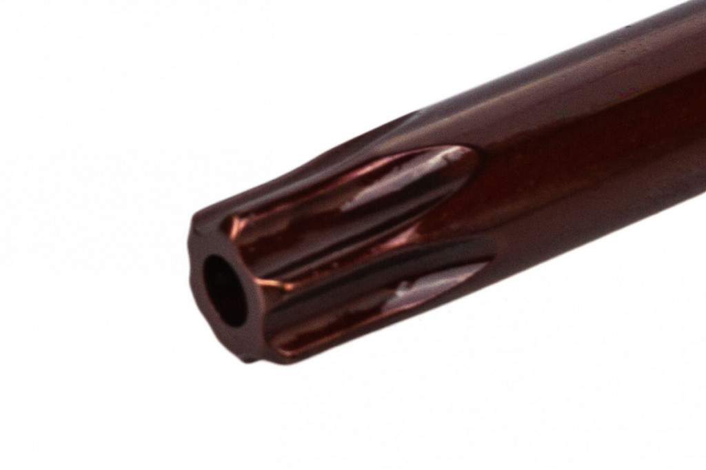 Súprava kľúčov TORX s otvorom 9 ks, extra dlhé - HT260519