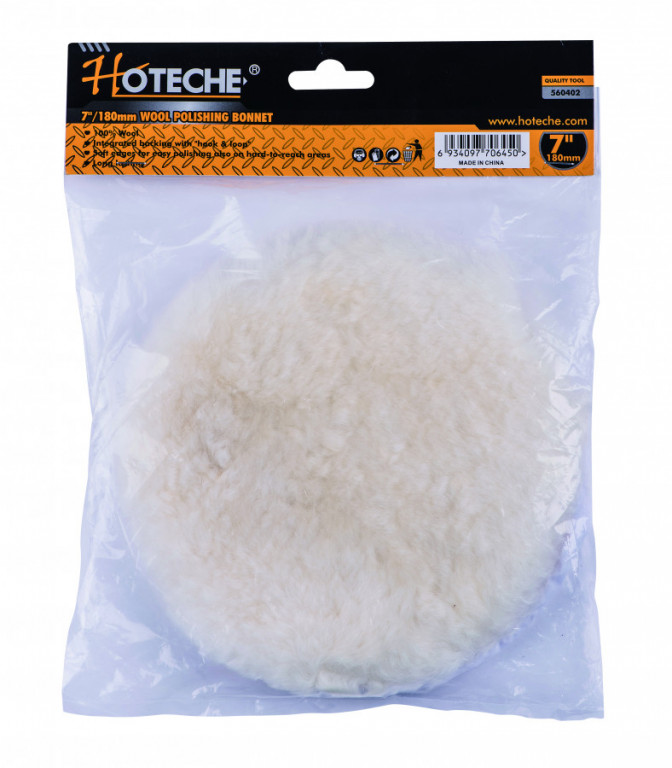 Leštiaci kotúč z vlny, Ø125 mm - HT560401