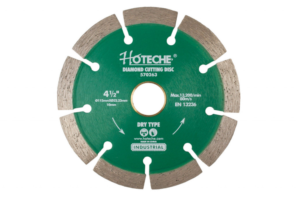 Diamantový rezný kotúč, DRY, 115 mm - HT570263