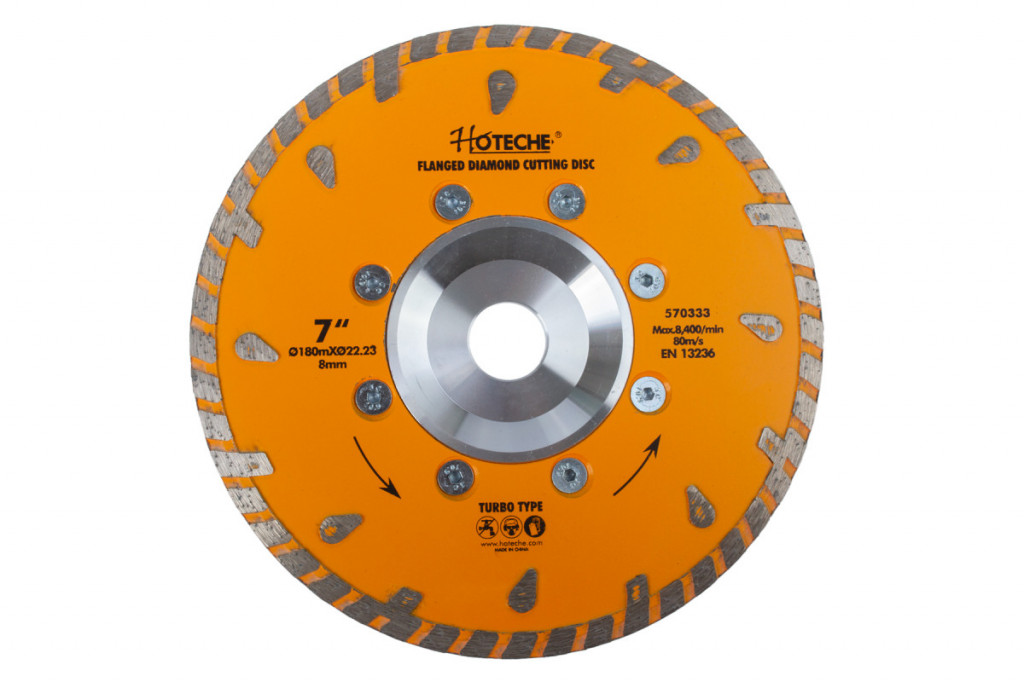 Diamantový rezný kotúč 180 mm, TURBO - HT570333