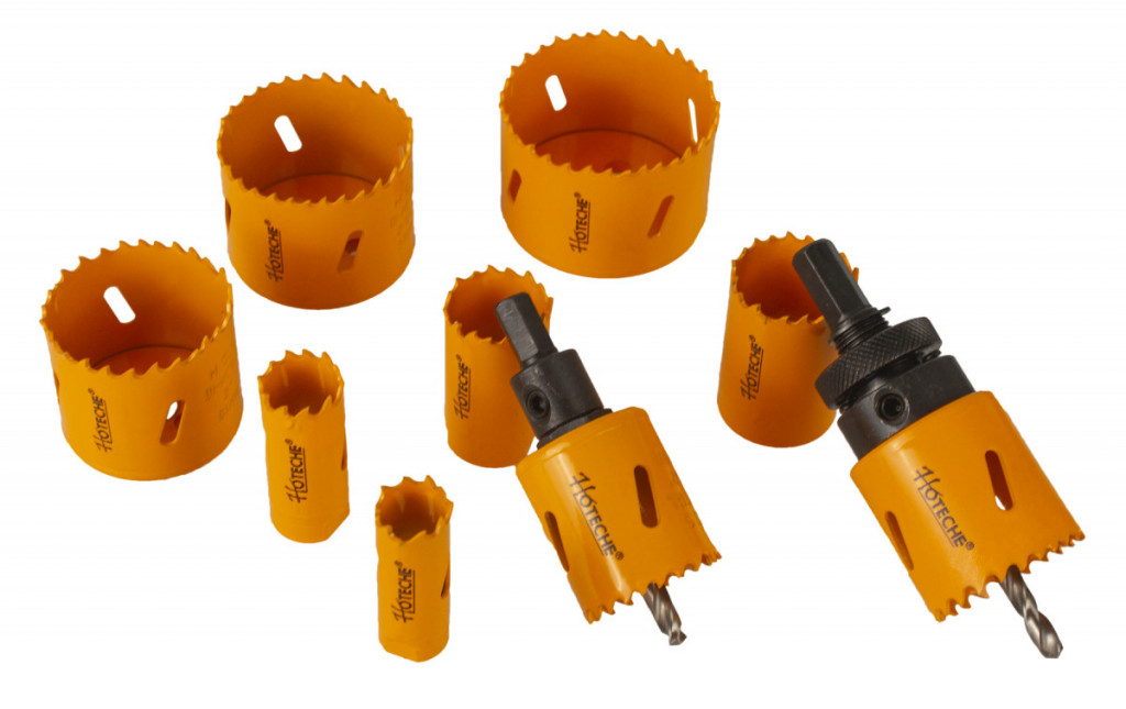 Vŕtacie korunky 19 - 64 mm, 9 ks - HT601004