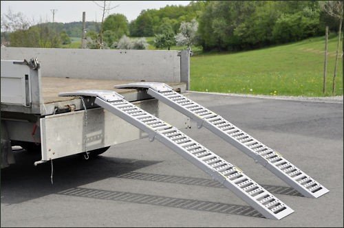 Nájazdové rampy DUO, nosnosť 500 kg, pár - LR012