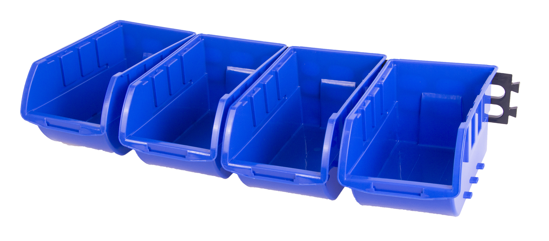 Závesná plastová lišta so 4 plastovými boxmi - MW8711