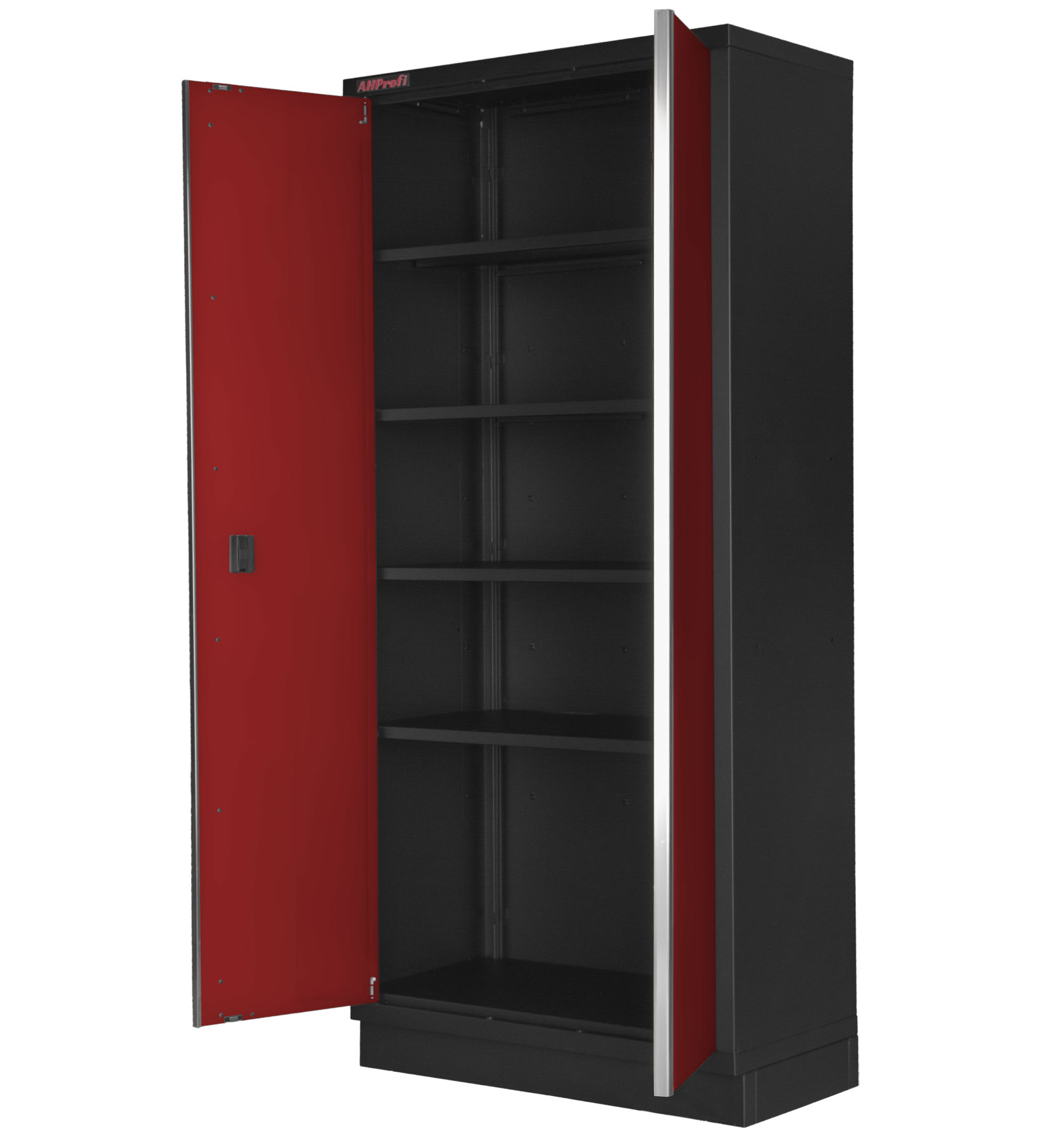 Celokovová široká dílenská skříň PROFI 915x458x2000 mm - RTGB1336