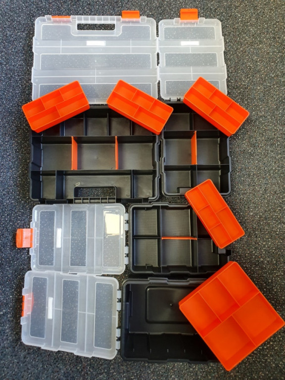 Súprava organizérov na drobný materiál, 4 ks - TC320020