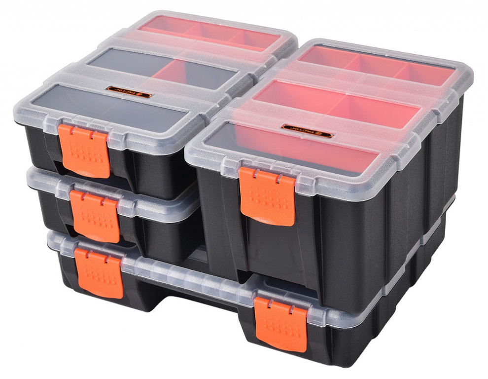 Súprava organizérov na drobný materiál, 4 ks - TC320020