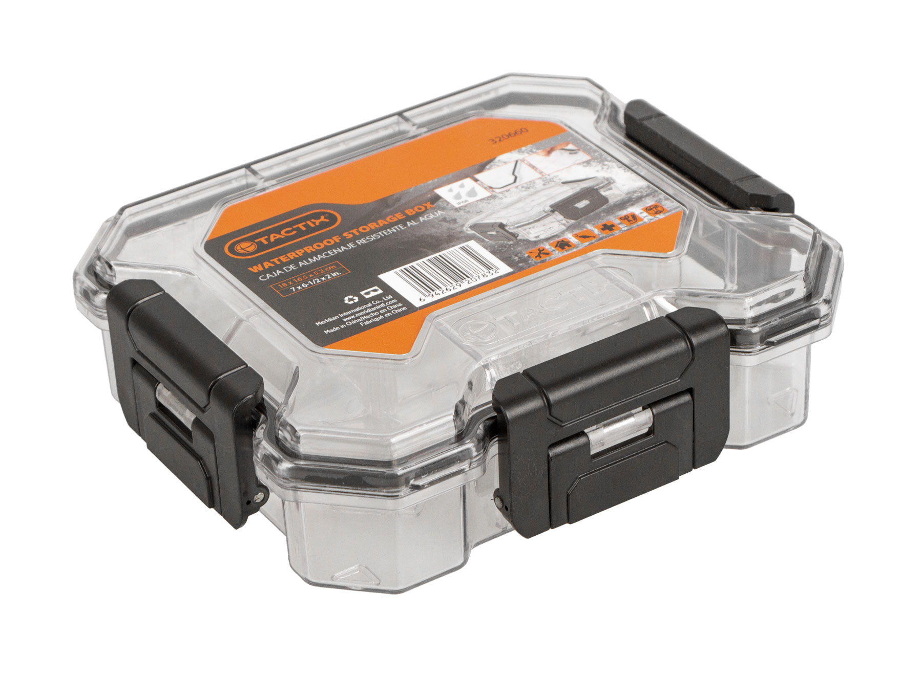 Vodotesný plastový box 180 x 165 x 52 mm - TC320660