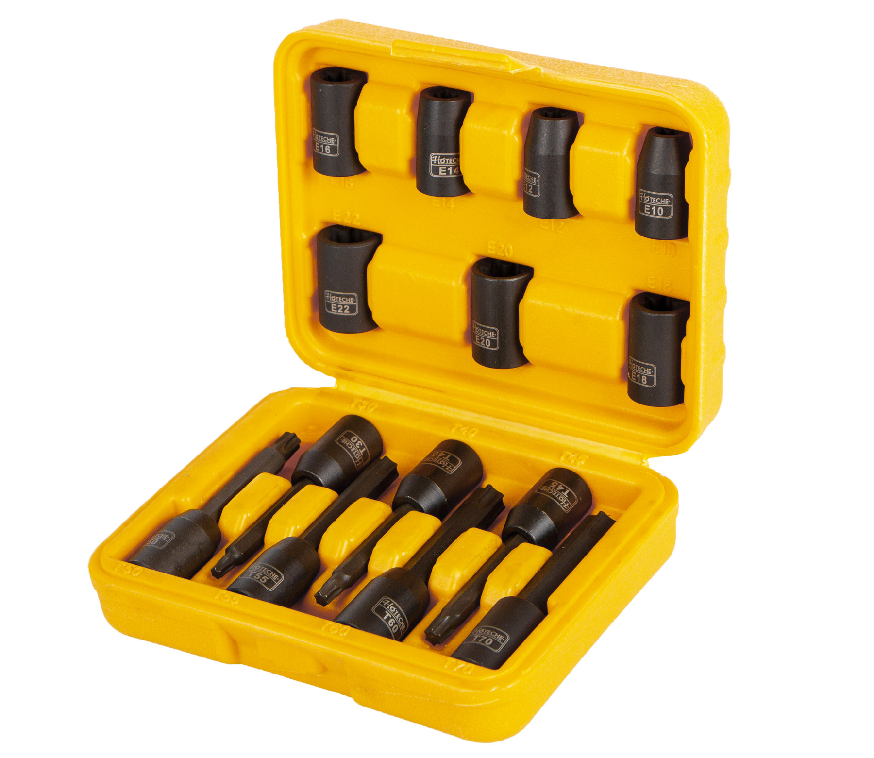 Súprava nástrčných kľúčov Torx, 1/2", 14 ks - HT206203