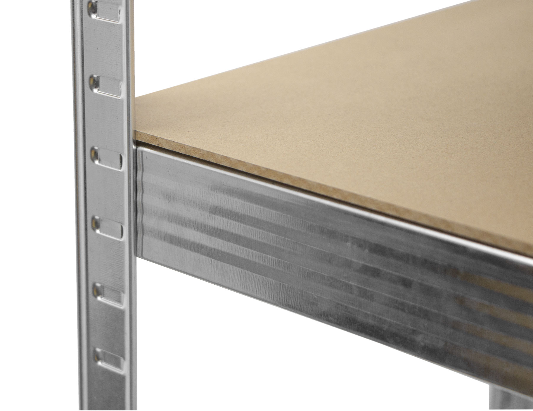 Policový regál, 5 políc, 900 x 400 x 1800 mm - AH3001