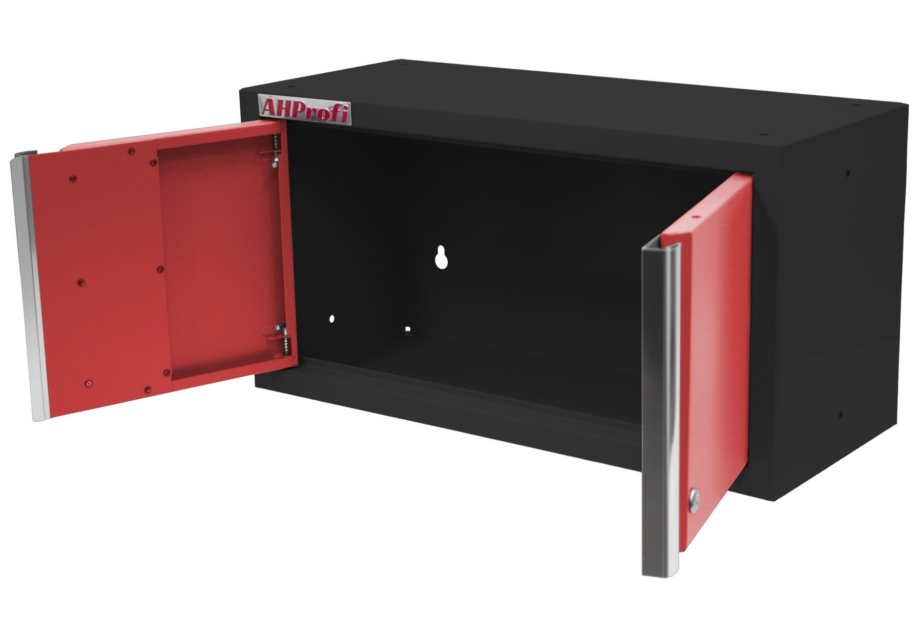 Celokovová dvojkrídlová závesná skrinka PROFI RED 680x281x350 mm - RWGB1326C