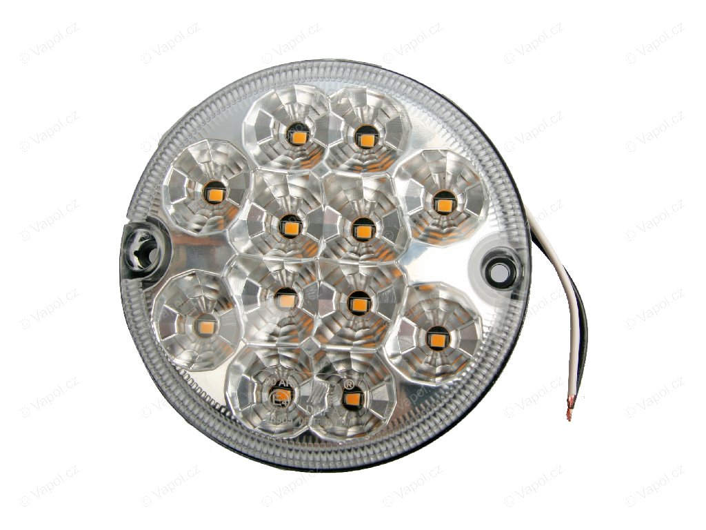 Cúvacie svetlo zadné okrúhle, 95 mm, 12 x LED, 12/24 V MULTIPA