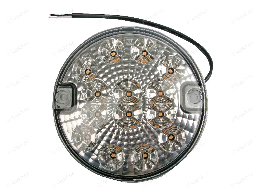 Cúvacie svetlo zadné okrúhle, 140 mm, 14 x LED, 12/24 V MULTIPA