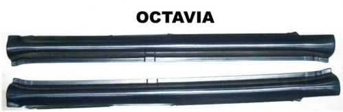 Plastové prahy Škoda Octavia I - 2 kusy Kvalitný jemný dezén